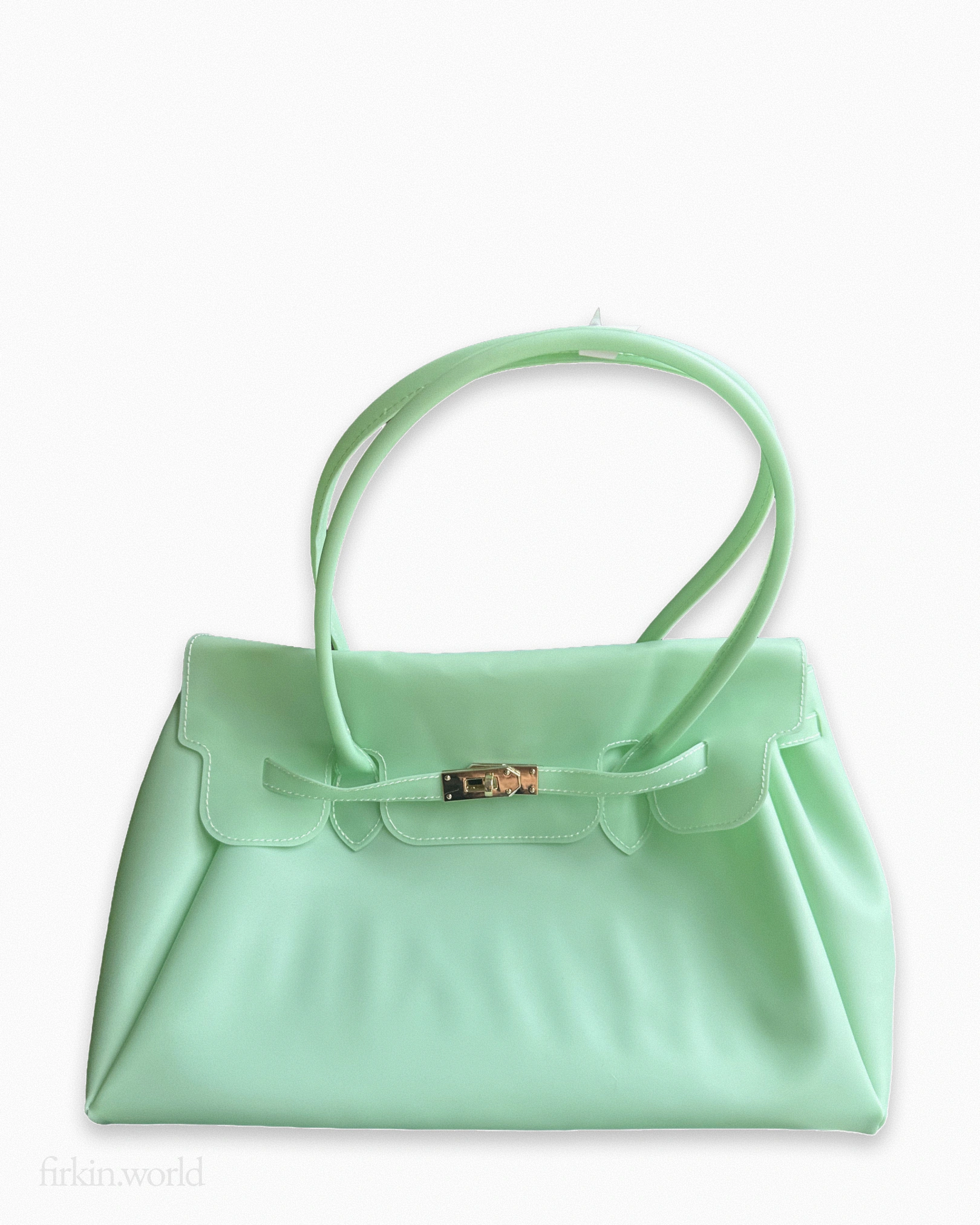 jellyfirkin ジェリーバッグ　ミントグリーン Jelly Firkin Bag — 009 — firkin.world